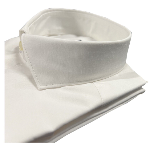 GMF 965 white man shirt SC140 931250 97% cotton 3% elastane