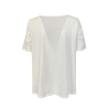 NEIRAMI t-shirt donna svasata B53JH 93% cotone 7% elastan MADE IN ITALY