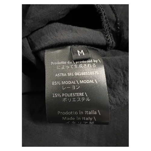 TADASHI women's black blouse TPE232037 85% modal 15% polyester MADE IN ITALY