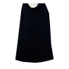 NEIRAMI canotta nera svasata B73JH cotone MADE IN ITALY