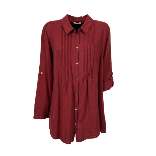 ELENA MIRO' women's shirt over 5083 T0017C 100% linen