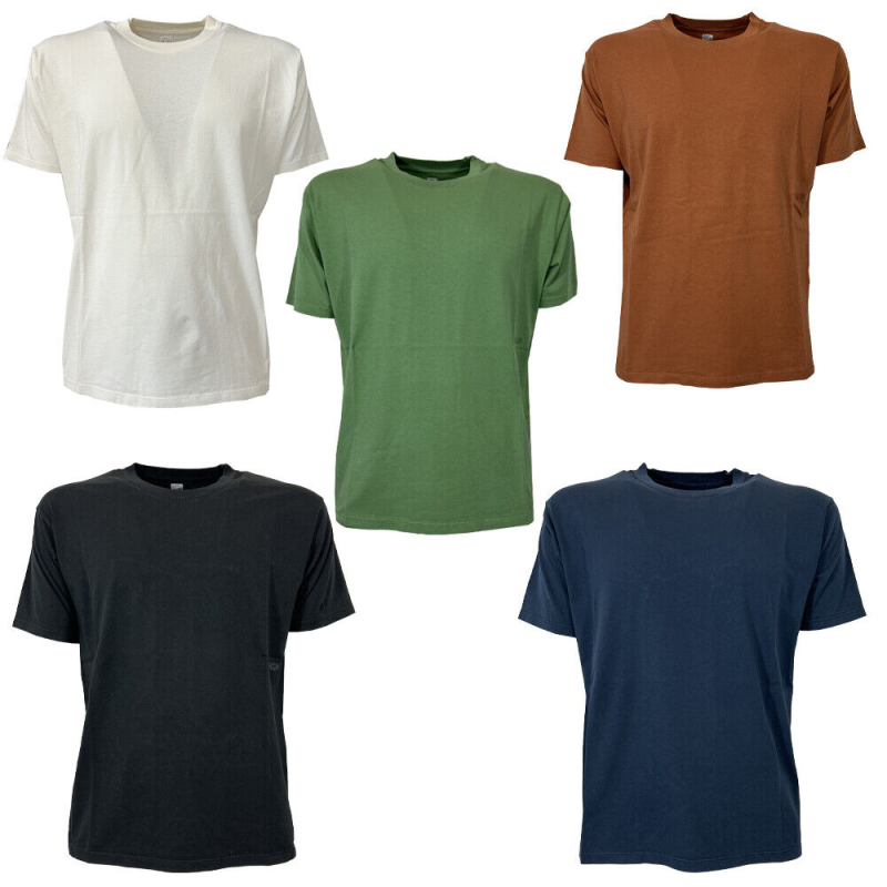 MADSON by BottegaChilometriZero man t-shirt DU23068 100% cotton MADE IN ITALY