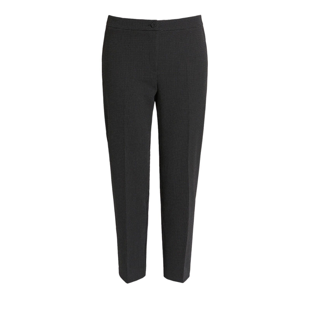 PERSONA by Marina Rinaldi N.O.W line Trousers in jacquard fabric black 33.7133033 RAID
