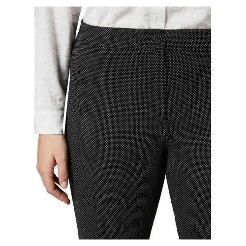 PERSONA by Marina Rinaldi linea N.O.W Pantaloni in tessuto jacquard nero 33.7133033 RAID