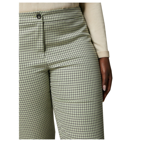 PERSONA by Marina Rinaldi Yarn-dyed polyviscose trousers 33.1133033 RADAR