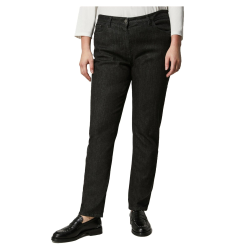 PERSONA by Marina Rinaldi Trousers in comfortable stretch cotton denim 33.1183183 IESI