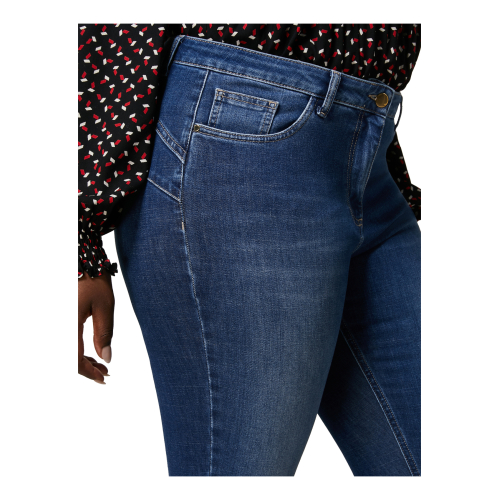 PERSONA by Marina Rinaldi linea N.O.W Jeans in denim blu di cotone 33.7183023 ILIADE