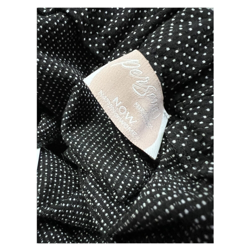 PERSONA by Marina Rinaldi linea N.O.W Pantaloni in tessuto jacquard nero 33.7133033 RAID