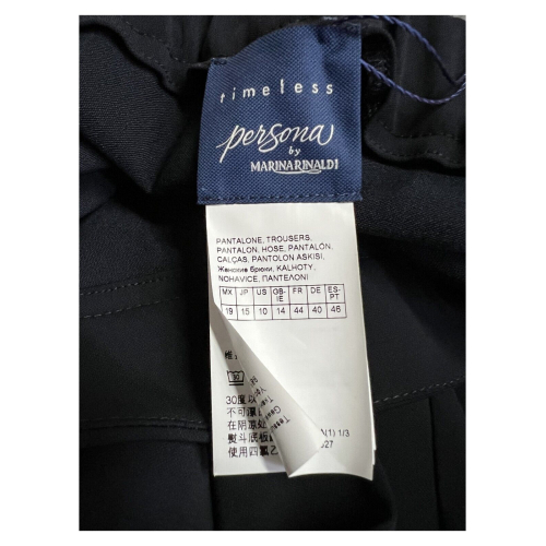 PERSONA by Marina Rinaldi linea TIMELESS Pantaloni sfoderati in morbido fluido stretch 33.1133393 REGINA