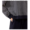 LIVIANA CONTI Maglia a righe in cashmere riciclato Blu/latte F3WC56 MADE IN ITALY