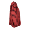 4.10 by BottegaChilometriZero felpa donna girocollo righe DD22639 RIGATO MADE IN ITALY