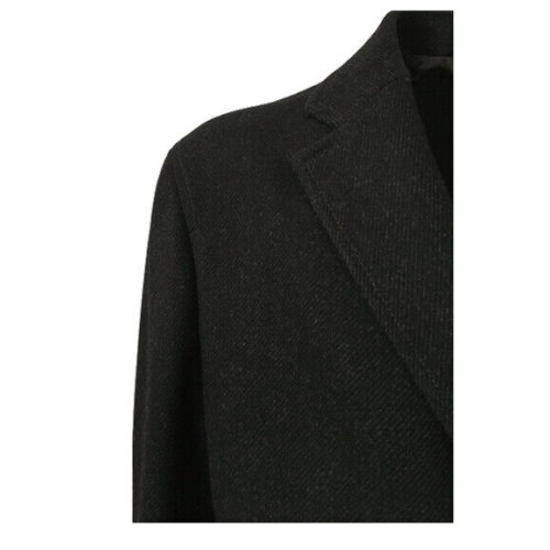 LUIGI BIANCHI coat gray man regular slim fit 95% wool 5% cashmere