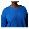 PERSONA By Marina Rinaldi Maglia seamless misto cachemire bluette 33.1363563 ALVEARE MADE IN ITALY